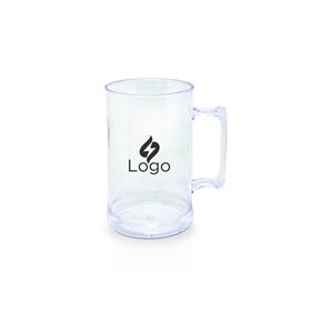 Caneca Chopp Plástica Transparente 500ml - CN45