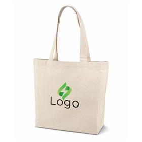 Ecobag Algodão Cru com Fundo e Fole 30 x 35 x 10 cm - EC16