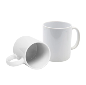 Caneca Cerâmica Sublimada Branca 325ml - CN51