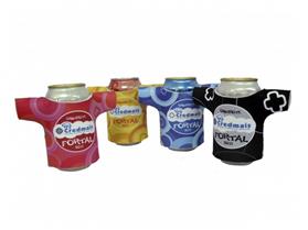 Porta Latas Camisa Personalizada Neoprene 9 x 8,5 cm