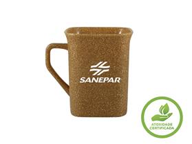 Caneca Ecológica GREEN Quadrada 250ml - CN81