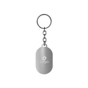 Chaveiro Chapinha de  Metal Oval 46 x 28mm - CH77