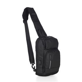 Mochila Couro Sintético USB - MO25