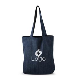 Ecobag Jeans com Fundo 30 x 40 x 10 cm - EC38