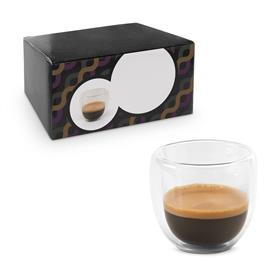 Kit Copo de Café em Vidro 75ml 2 Peças - CO149