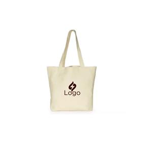 Ecobag em Algodão Cru com Fundo e Fole 32 x 38 x 10 cm - EC44