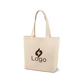 Ecobag em Algodão Cru com Fundo e Fole 40 x 50 x 10 cm - EC47