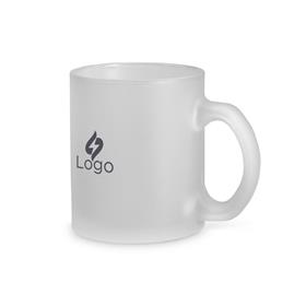 Caneca Redonda em Vidro Fosco - CN132