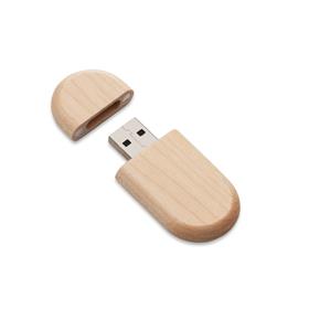 Pen Drive Bambu com Tampa - PD33